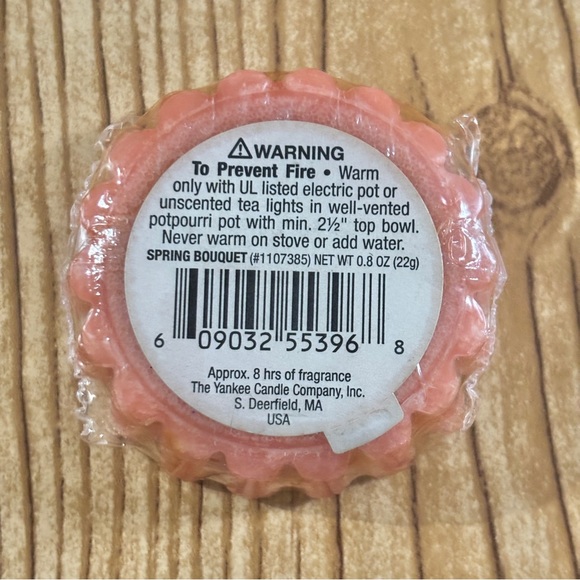 Lot 6 Yankee Candle Wax Tart Melt Potpourri Spring Floral Flower Linen Sea Scent - Picture 6 of 14